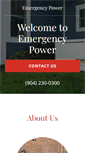 Mobile Screenshot of myemergencypower.com